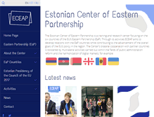 Tablet Screenshot of eceap.eu
